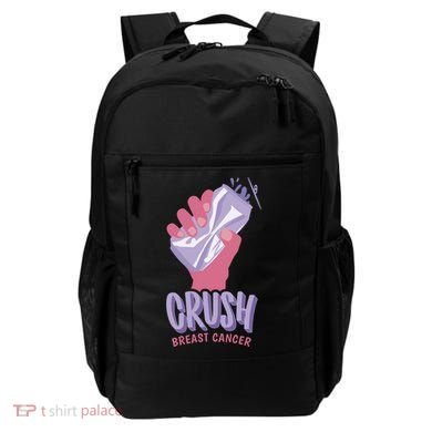 Crush Breast Cancer Can Backpack