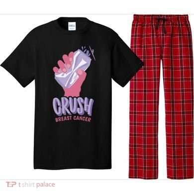 Crush Breast Cancer Can Pajama Set
