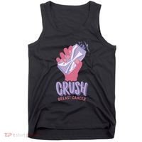 Crush Breast Cancer Can Tank Top thumb 0