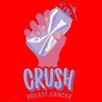 Crush Breast Cancer Can Santa Hat thumb 1