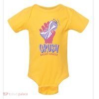 Crush Breast Cancer Can Baby Bodysuit thumb 0