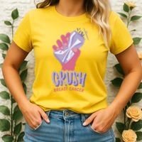 Crush Breast Cancer Can Women's T-Shirt thumb 2