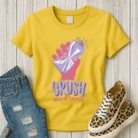 Crush Breast Cancer Can Women's T-Shirt thumb 3
