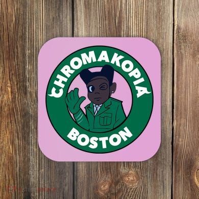 C.H.R.O.M.A.K.O.P.I.A Boston Coaster