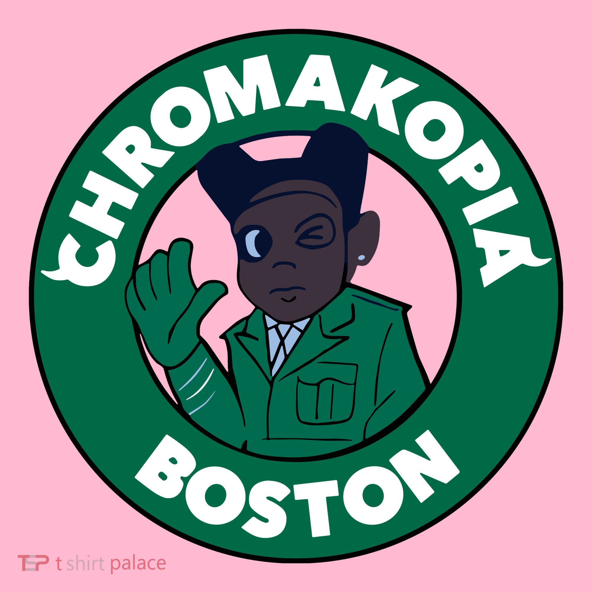 C.H.R.O.M.A.K.O.P.I.A Boston Coaster