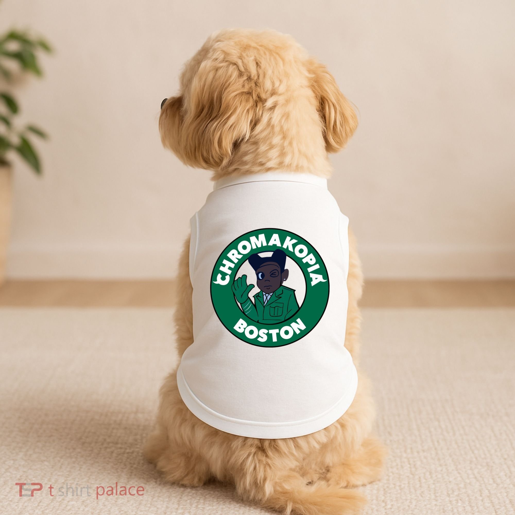 C.H.R.O.M.A.K.O.P.I.A Boston Doggie Tank