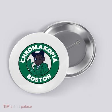 C.H.R.O.M.A.K.O.P.I.A Boston Button
