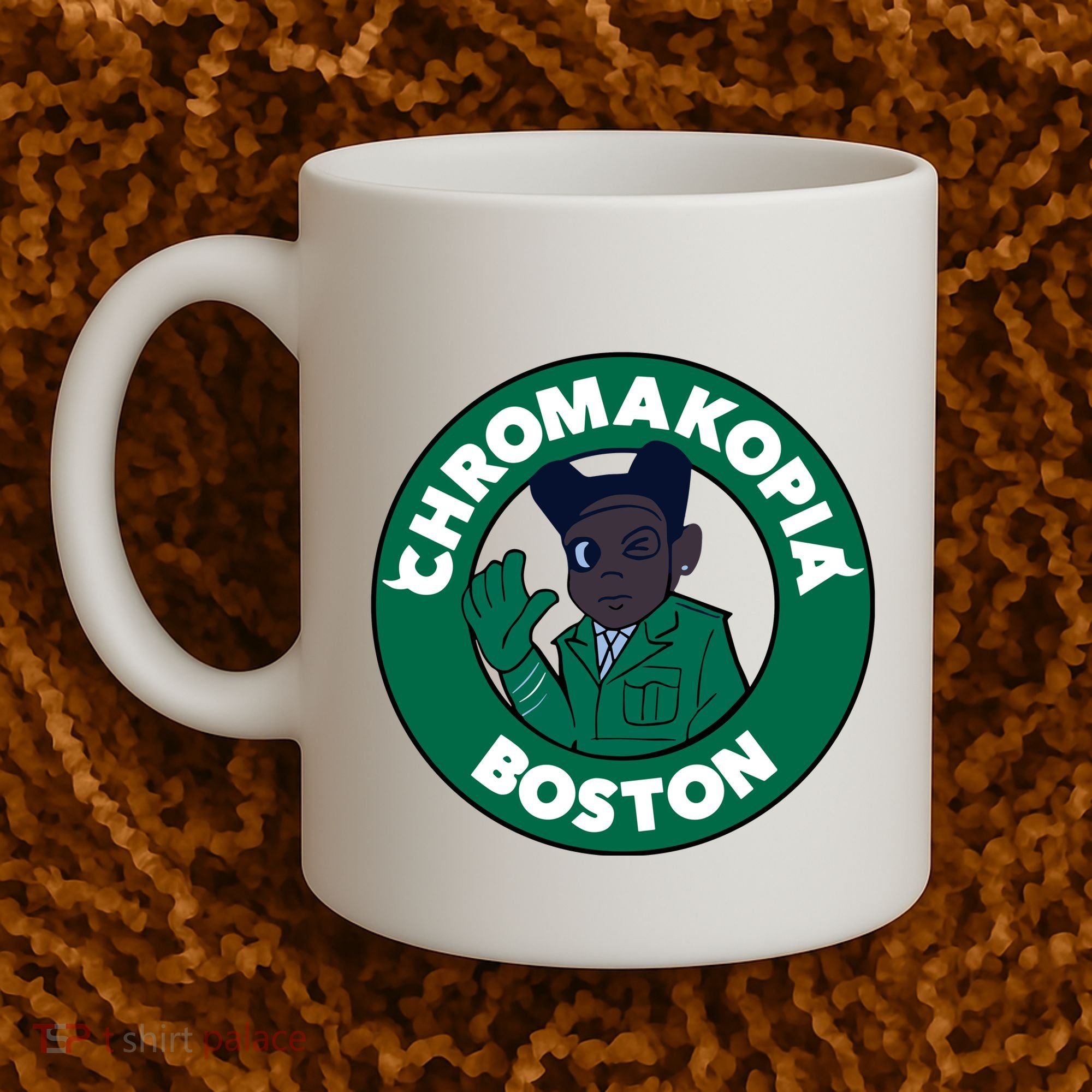C.H.R.O.M.A.K.O.P.I.A Boston Coffee Mug