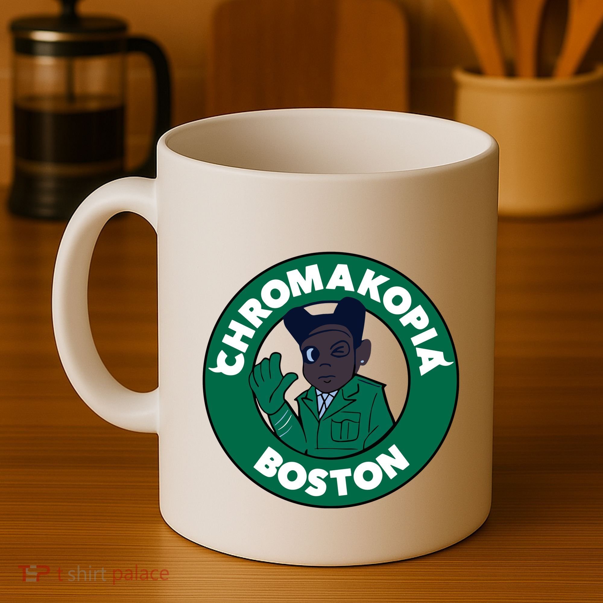 C.H.R.O.M.A.K.O.P.I.A Boston Coffee Mug