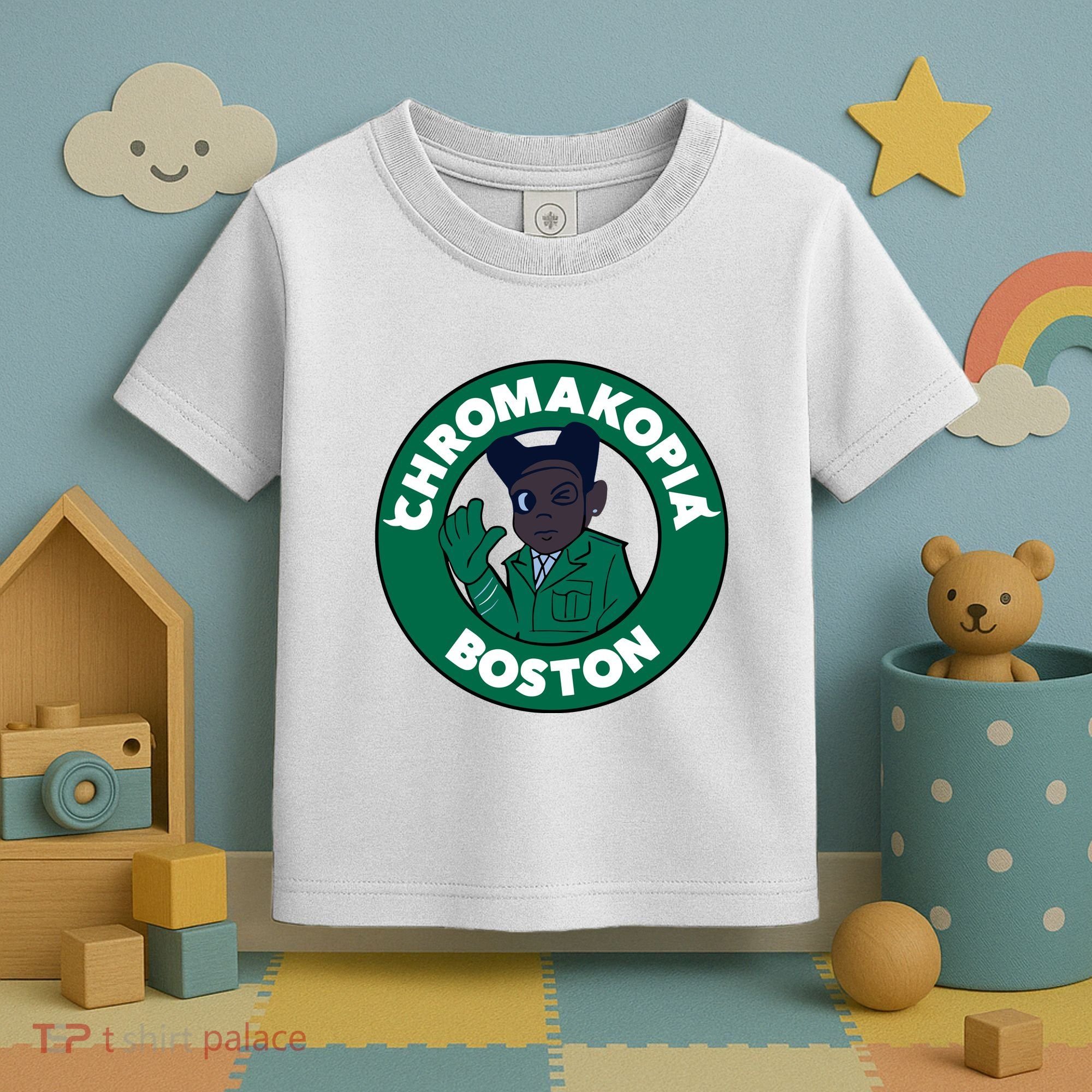 C.H.R.O.M.A.K.O.P.I.A Boston Toddler T-Shirt