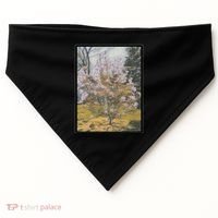 Cherry Blossoms USA-Made Doggie Bandana thumb 0