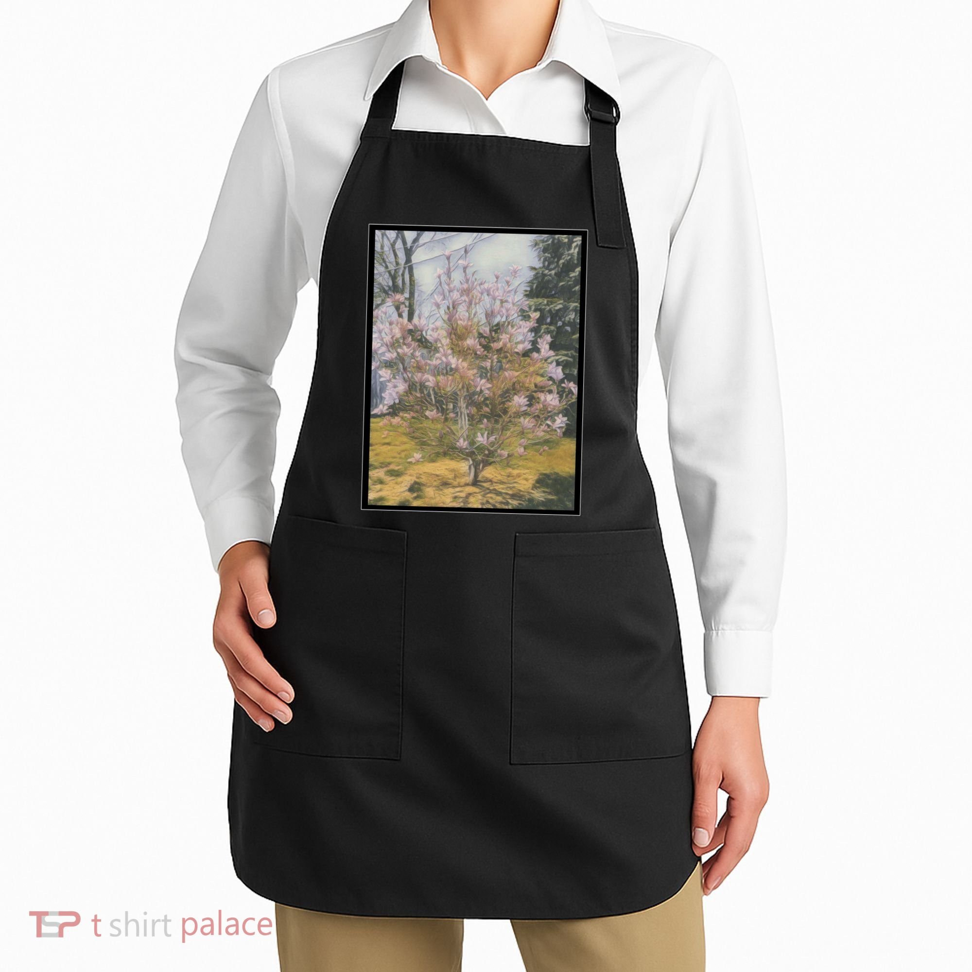 Cherry Blossoms Apron