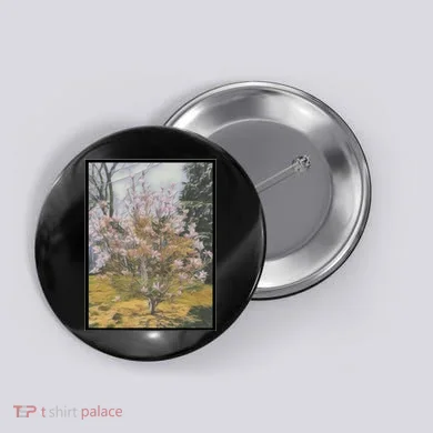 Cherry Blossoms Button