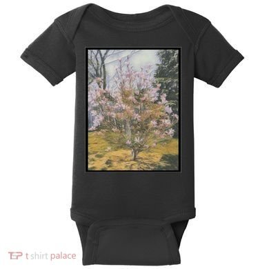 Cherry Blossoms Baby Bodysuit
