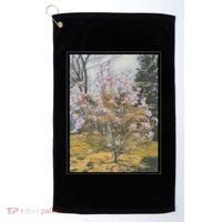 Cherry Blossoms Golf Towel thumb 0