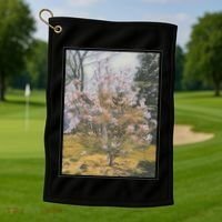 Cherry Blossoms Golf Towel thumb 1