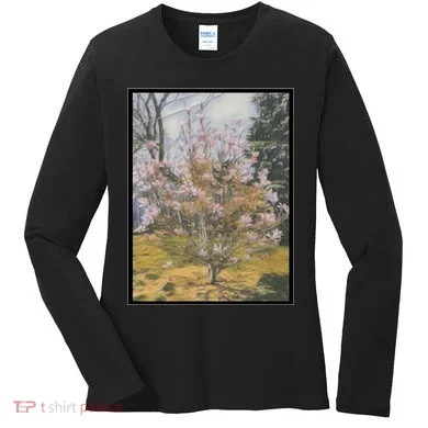 Cherry Blossoms Women's Long Sleeve Shirt