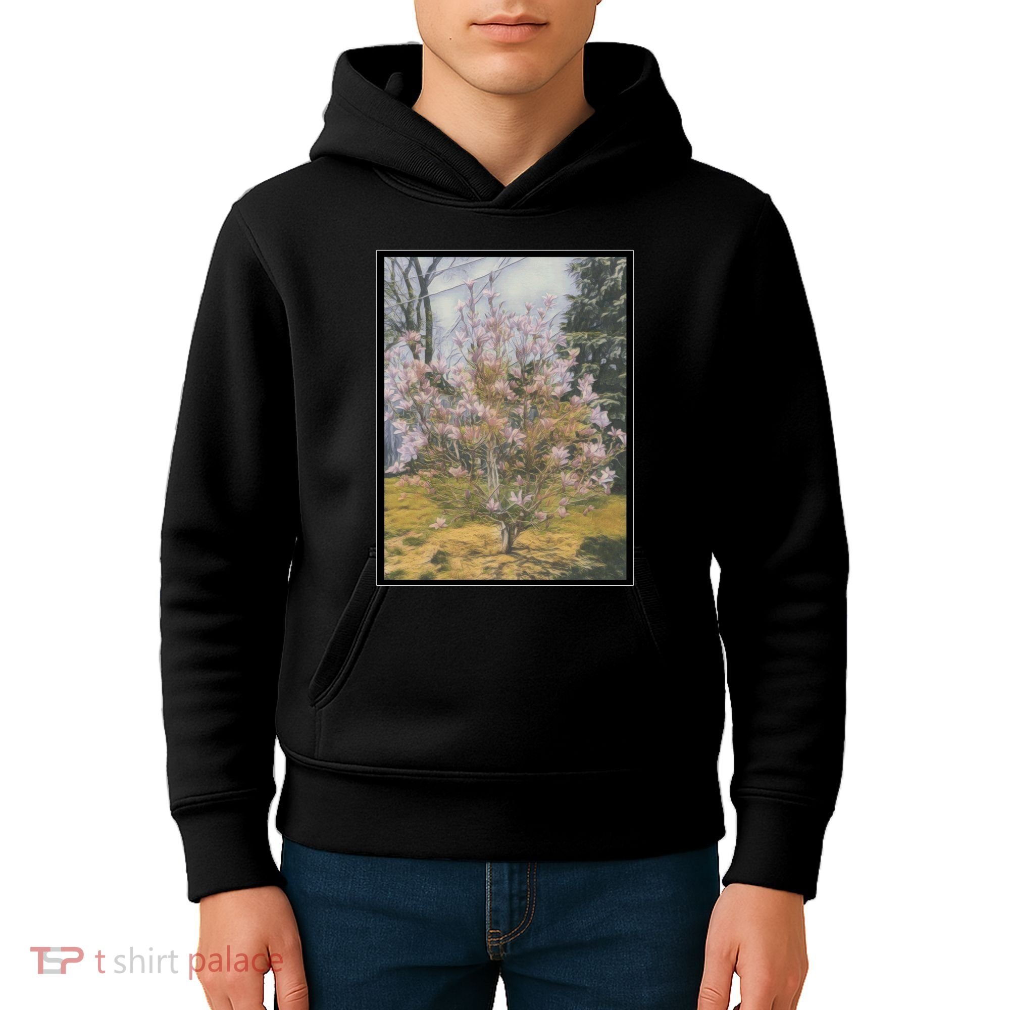 Cherry Blossoms Kids Hoodie