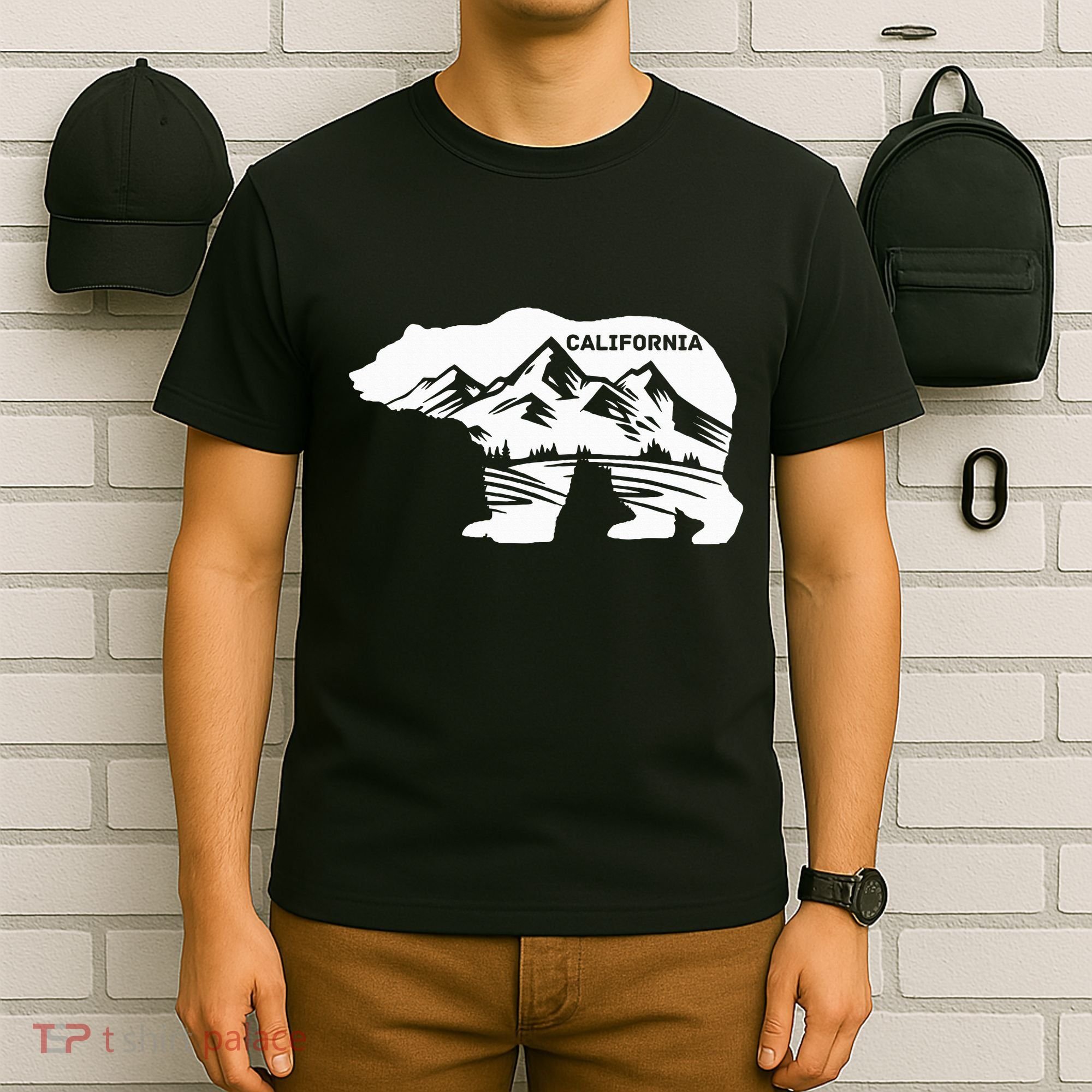 California Bear California Republic T-Shirt