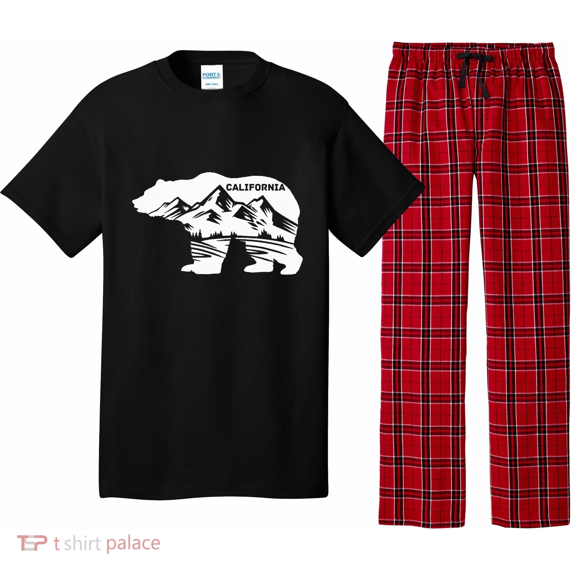 California Bear California Republic Pajama Set