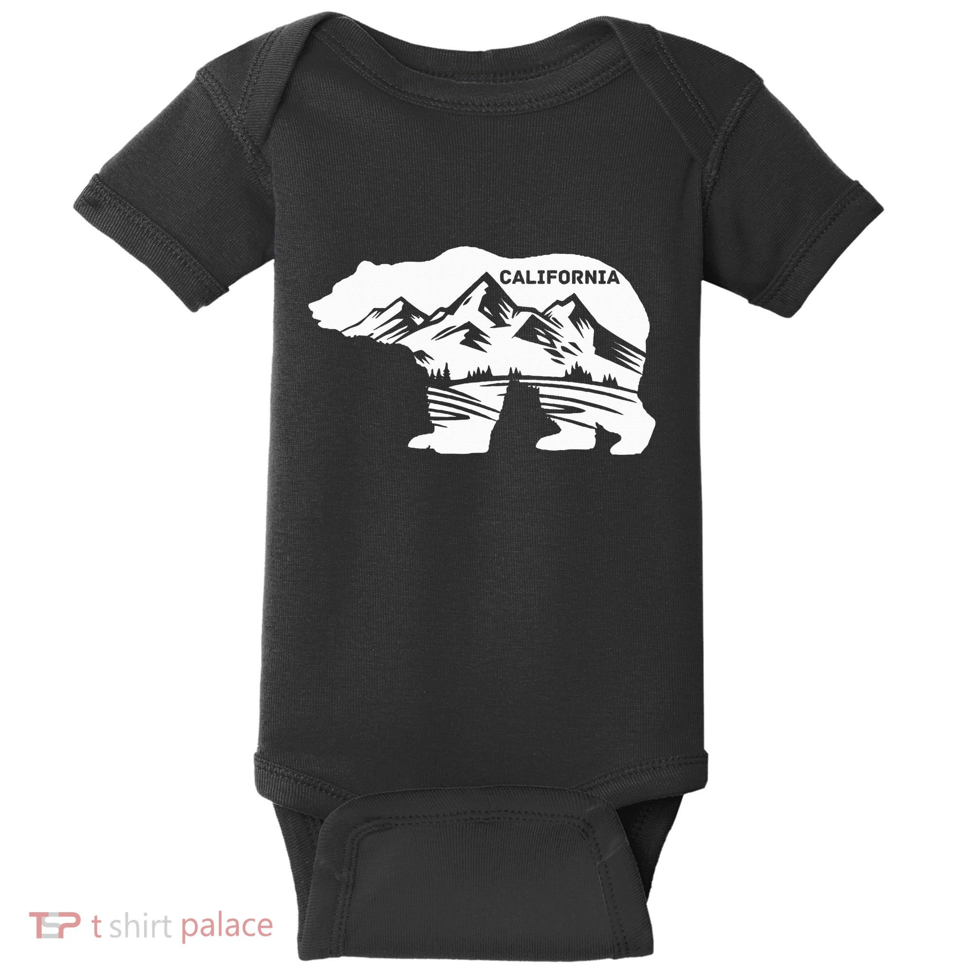 California Bear California Republic Baby Bodysuit
