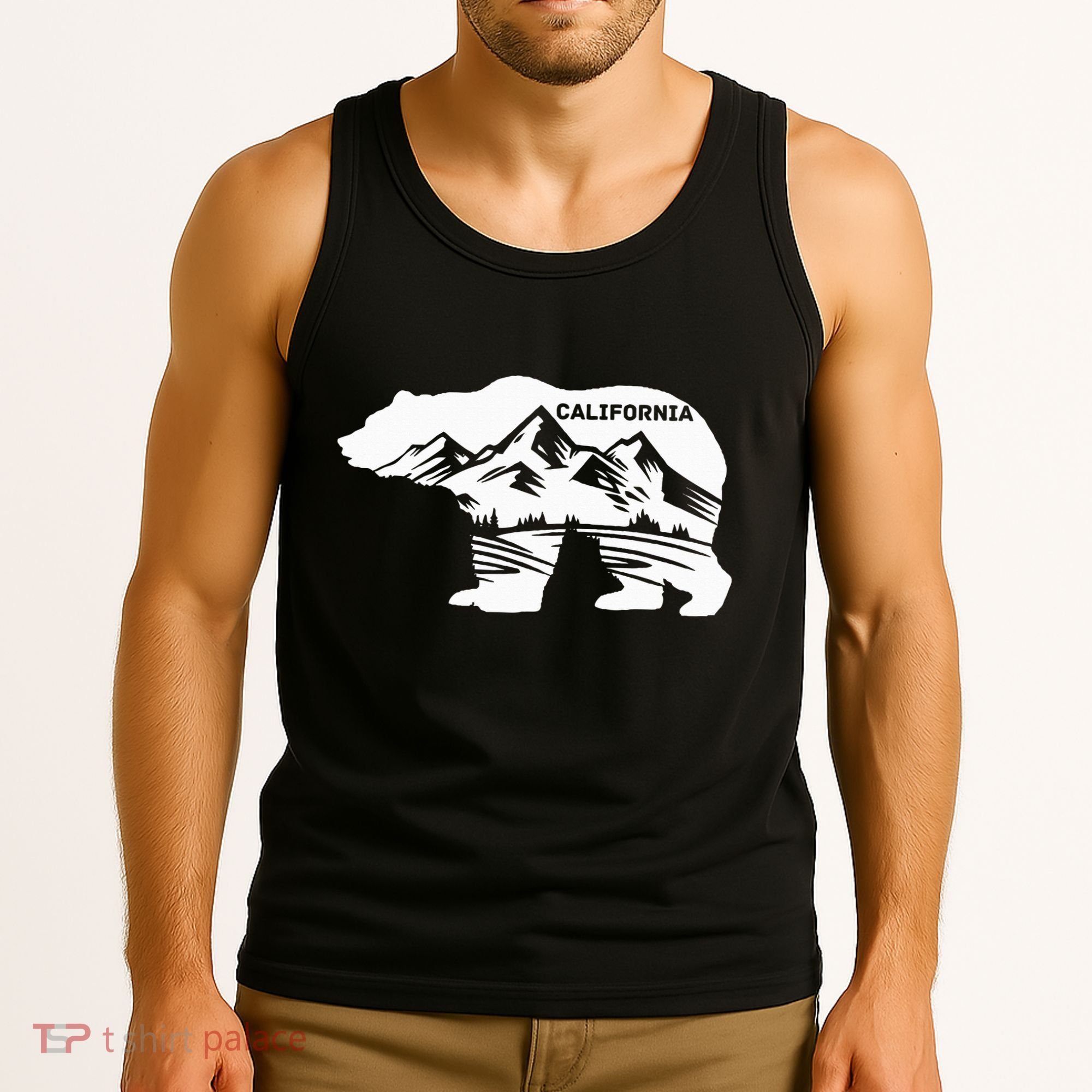 California Bear California Republic Tank Top