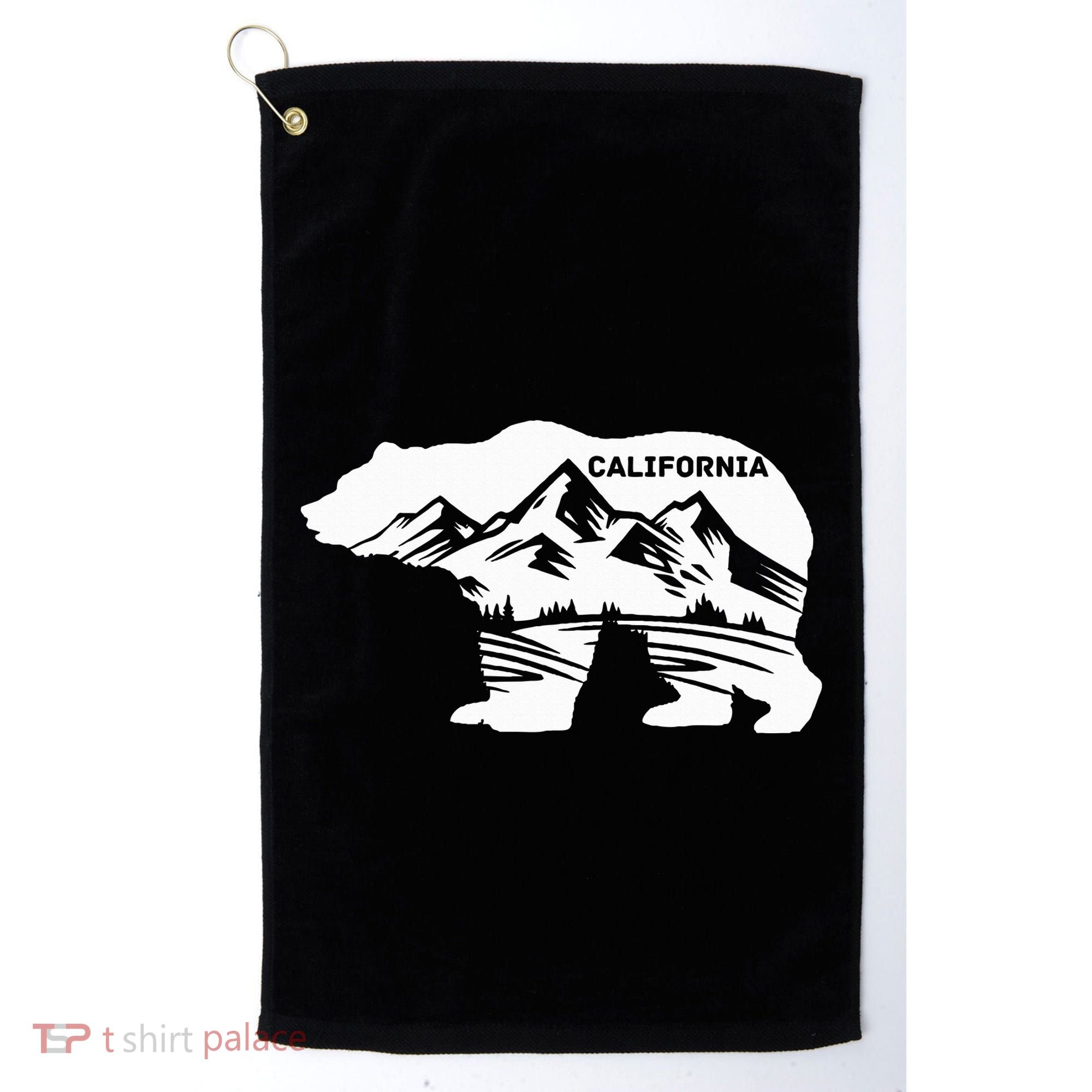 California Bear California Republic Golf Towel