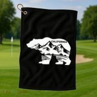 California Bear California Republic Golf Towel thumb 1