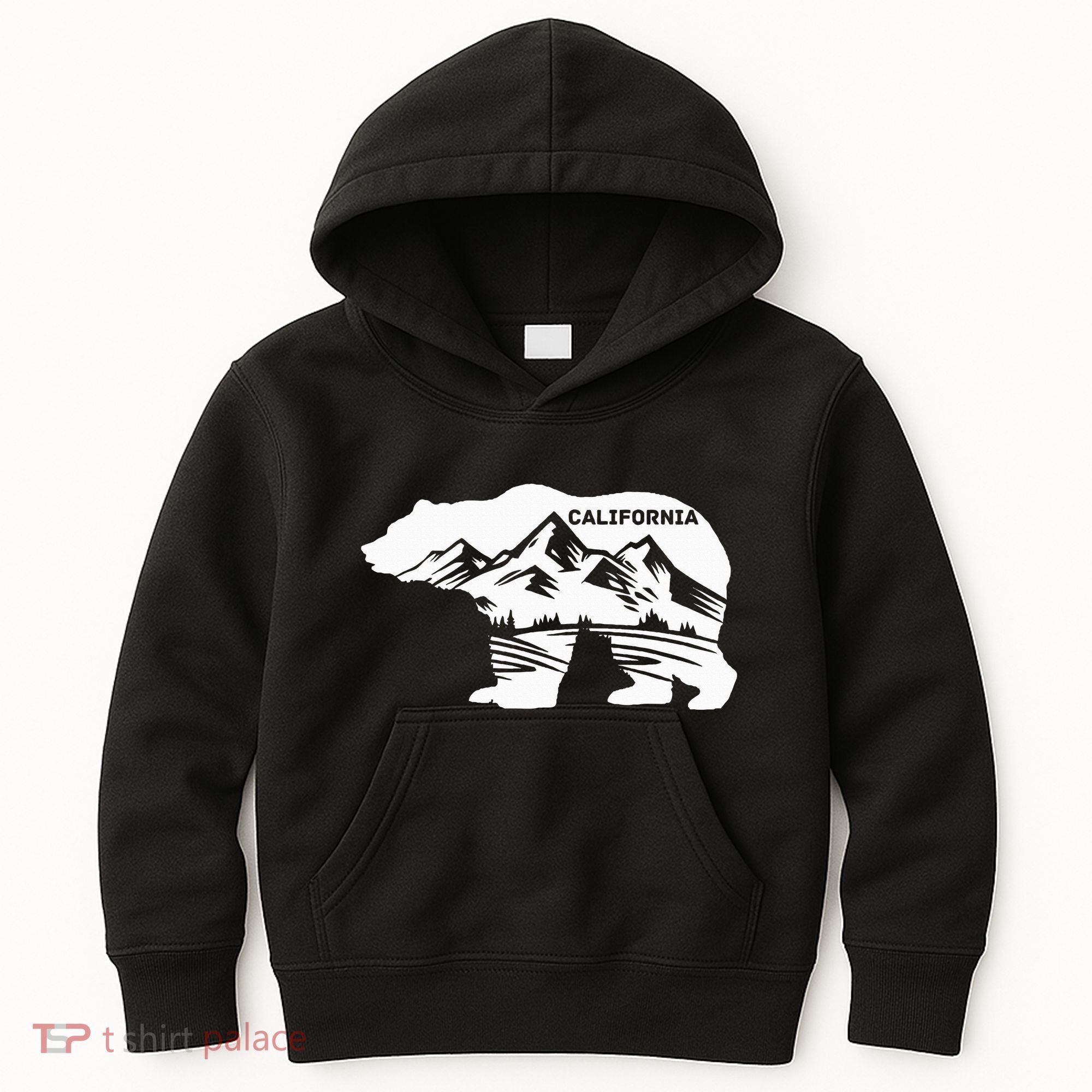 California Bear California Republic Kids Hoodie