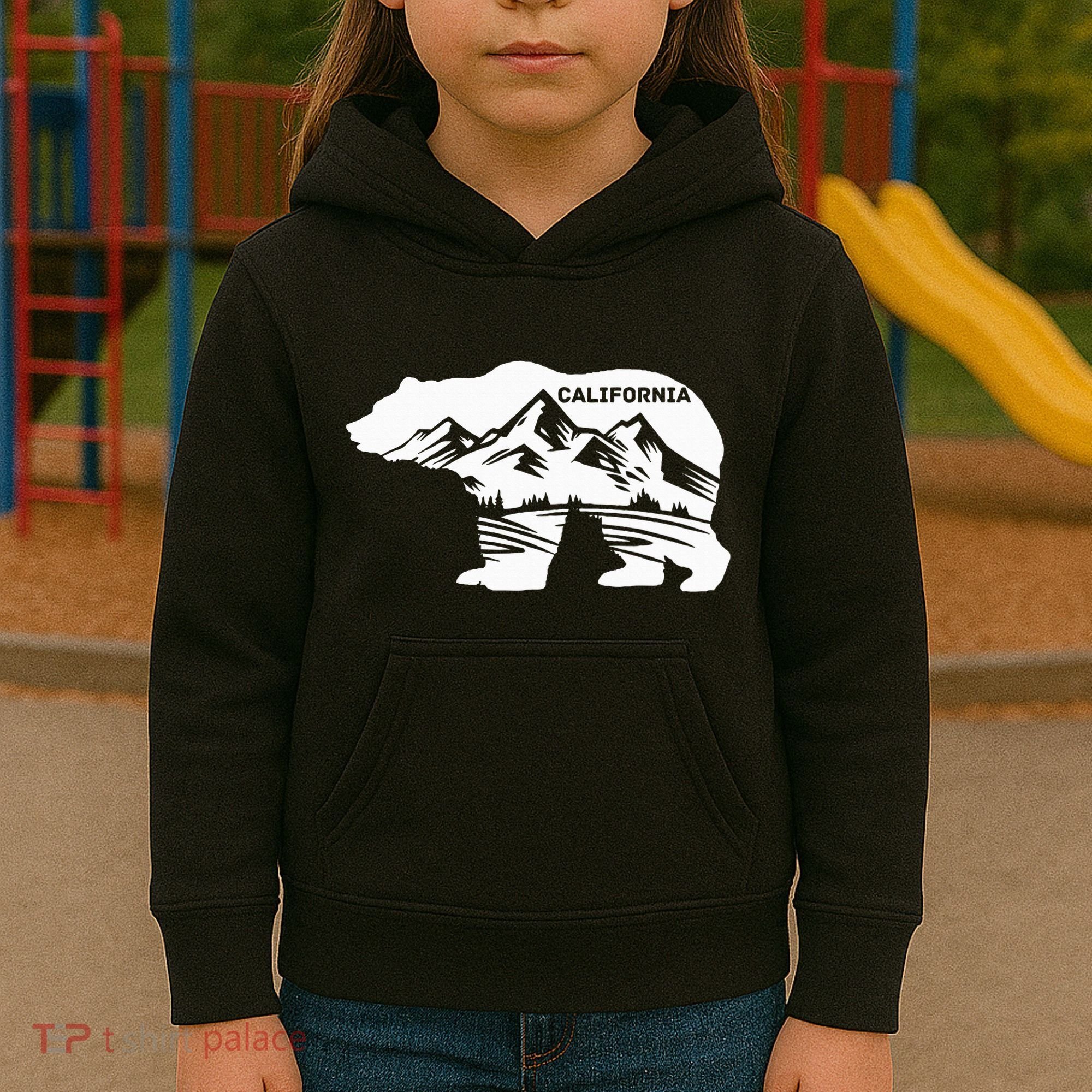 California Bear California Republic Kids Hoodie