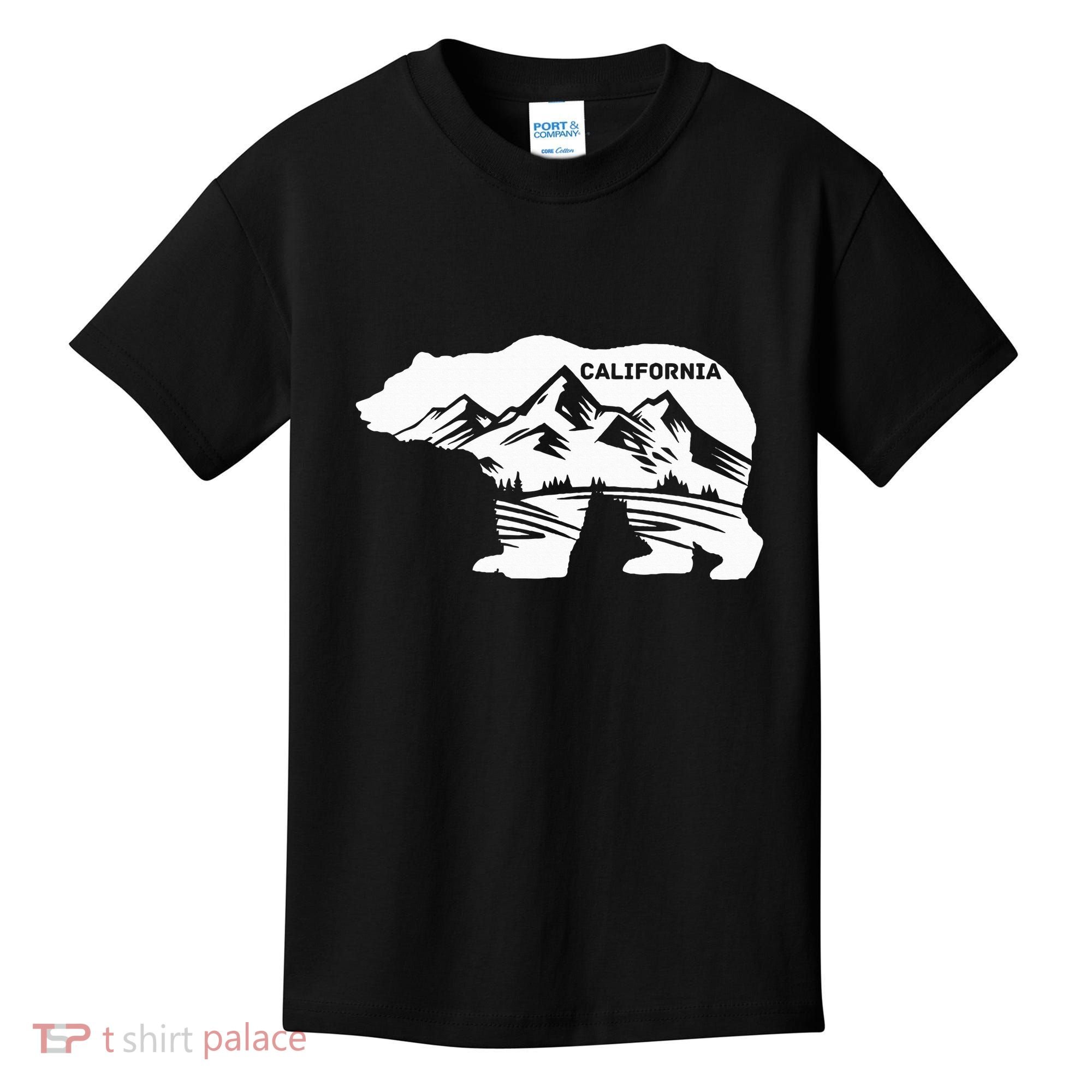California Bear California Republic Kids T-Shirt