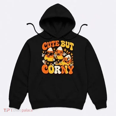 Cute But Corny Candy Corn Halloween Hoodie