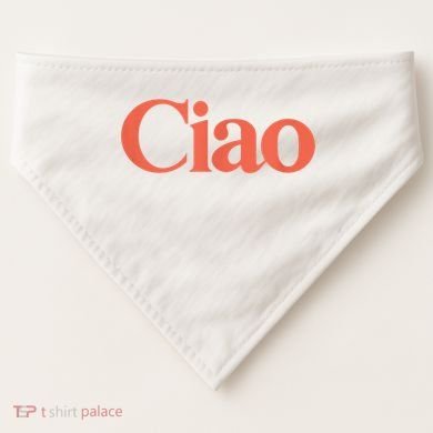 Ciao Bella USA-Made Doggie Bandana