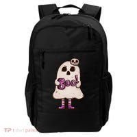 Cute Boo Creepy Scary Skull Skeleton Backpack thumb 0