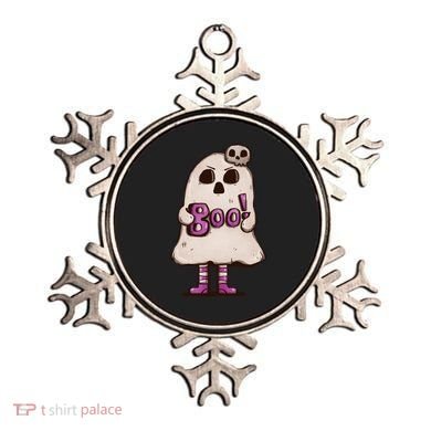 Cute Boo Creepy Scary Skull Skeleton Ornament