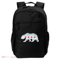 California Bear Chicago Flag Transplant Family Home Backpack thumb 0