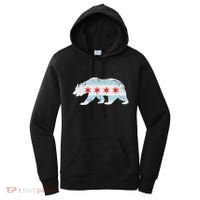 California Bear Chicago Flag Transplant Family Home Women's Hoodie thumb 0