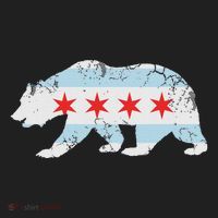 California Bear Chicago Flag Transplant Family Home Hat thumb 2