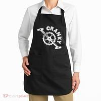 Cranky Bicycle Crank Cool Bike Rider Builder Apron thumb 2