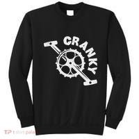 Cranky Bicycle Crank Cool Bike Rider Builder Sweatshirt thumb 0