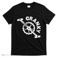 Cranky Bicycle Crank Cool Bike Rider Builder T-Shirt thumb 0