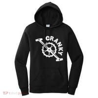 Cranky Bicycle Crank Cool Bike Rider Builder Women's Hoodie thumb 0