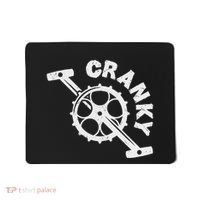 Cranky Bicycle Crank Cool Bike Rider Builder Mousepad thumb 0