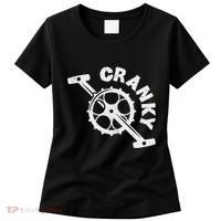 Cranky Bicycle Crank Cool Bike Rider Builder Women's T-Shirt thumb 0
