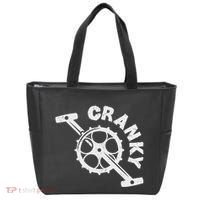 Cranky Bicycle Crank Cool Bike Rider Builder Tote Bag thumb 0