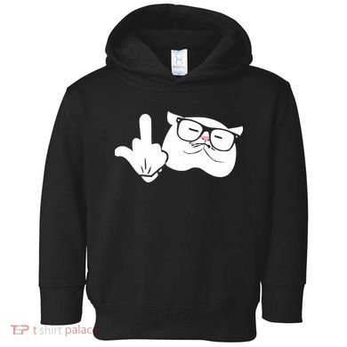 Catturd Birdturd Toddler Hoodie