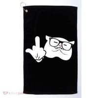 Catturd Birdturd Golf Towel thumb 0