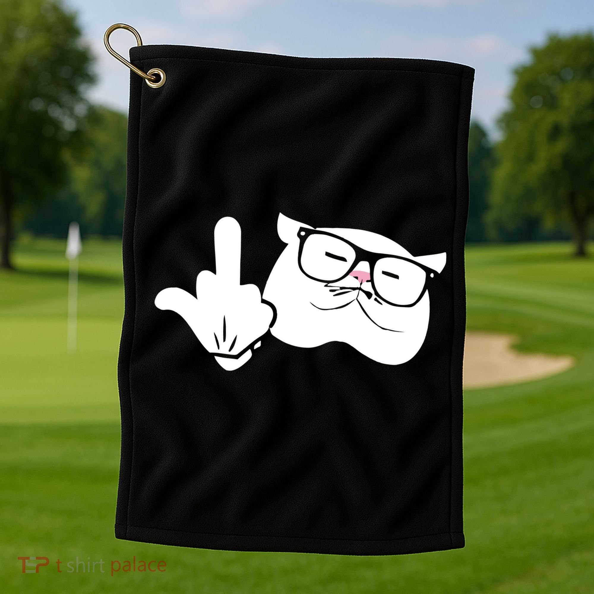 Catturd Birdturd Golf Towel