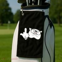 Catturd Birdturd Golf Towel thumb 2