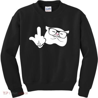 Catturd Birdturd Kids Sweatshirt